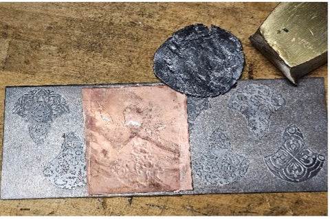 How to Use a Rolling Mill Texture Plate: Rolling Mill Not Required!