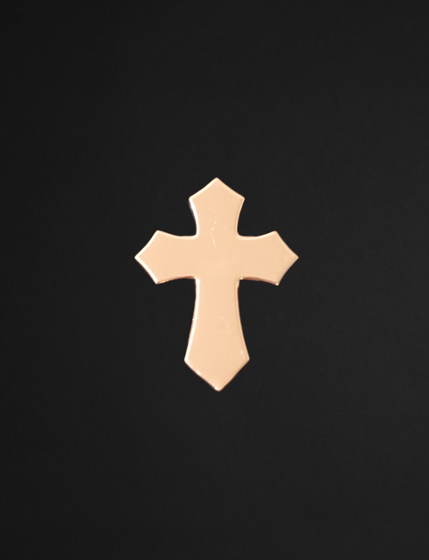 F0113 Cross Metal Blank