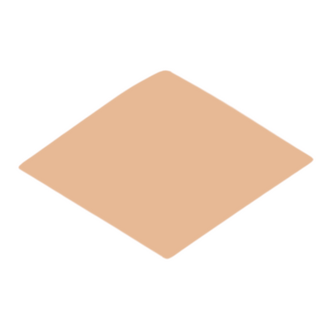 F0123 Diamond Metal Blank