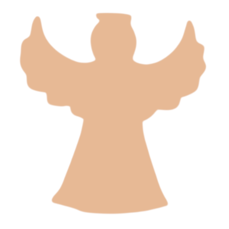 F0195 Angel Metal Blank