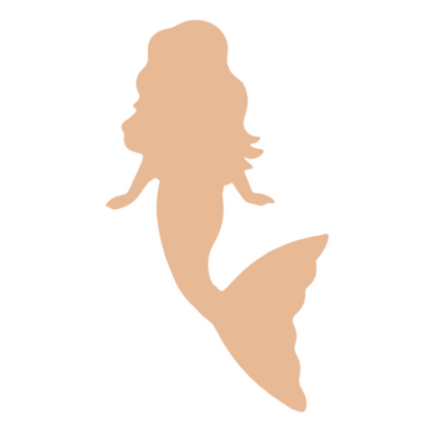 F0209 Mermaid Metal Blank