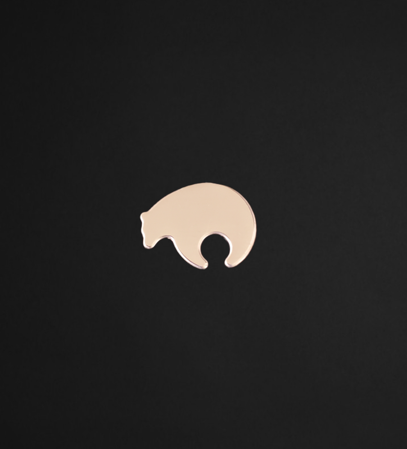 F0212 Fetish Bear Metal Blank