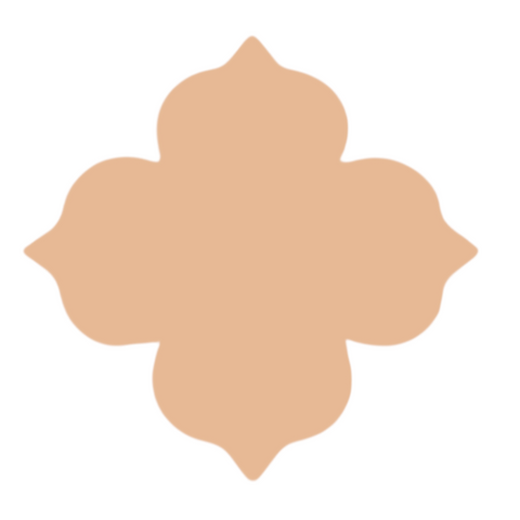 F0218 Flower Metal Blank