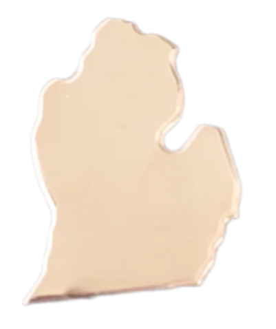 F0284 Michigan Metal Blank