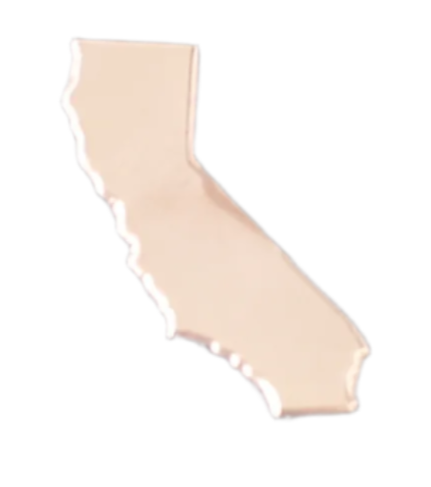 F0296 California Metal Blank