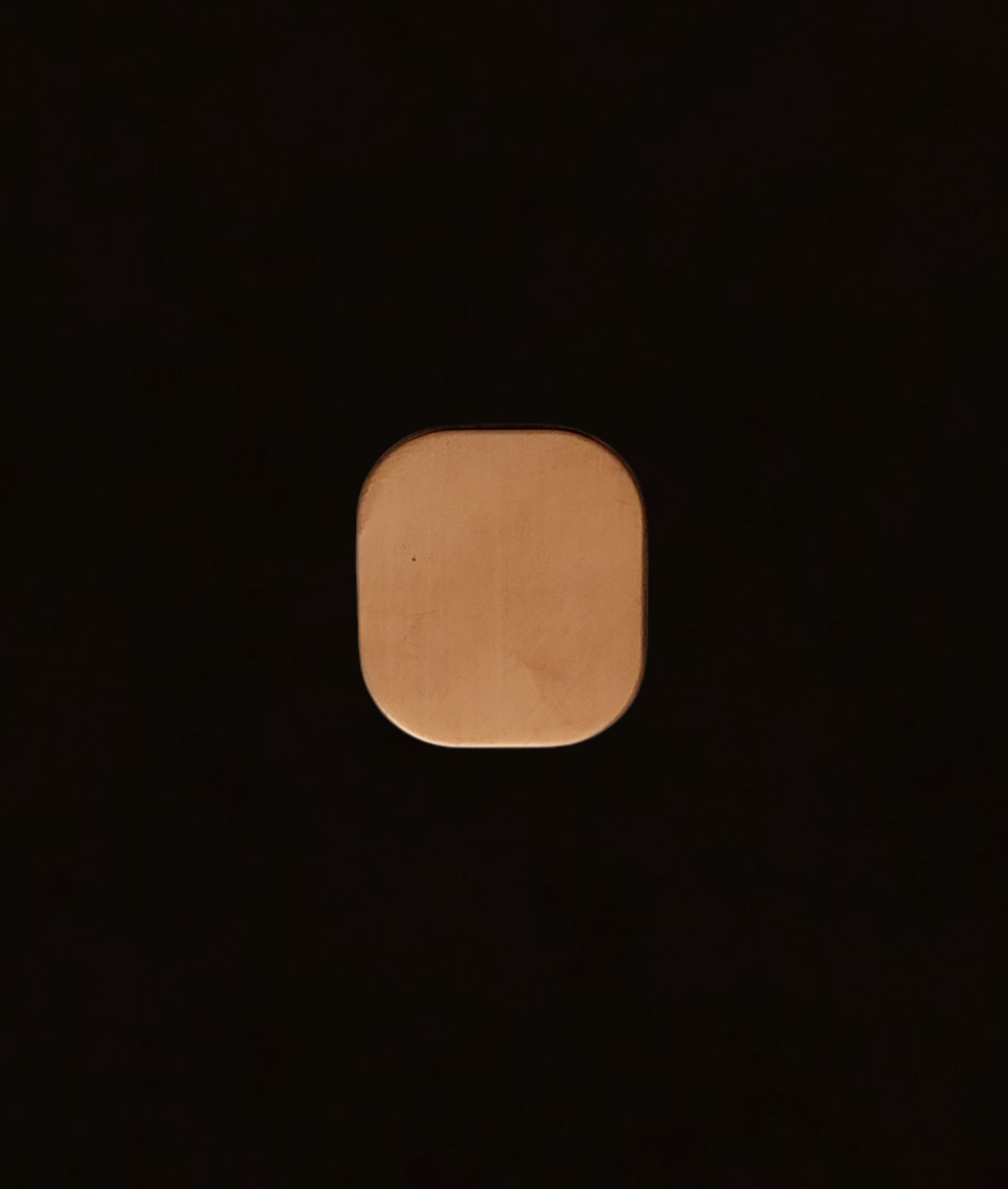 F0320 Letter "O" Metal Blank