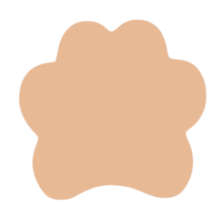 F0361 Paw Print Metal Blank
