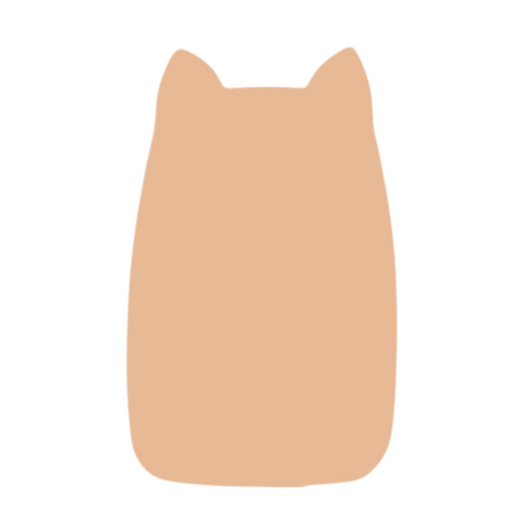 F0368 Gloria's Single Cat Metal Blank