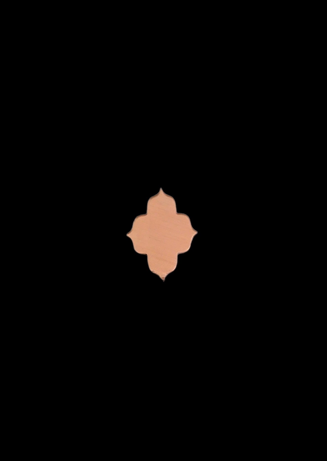 F0036 Design Metal Blank