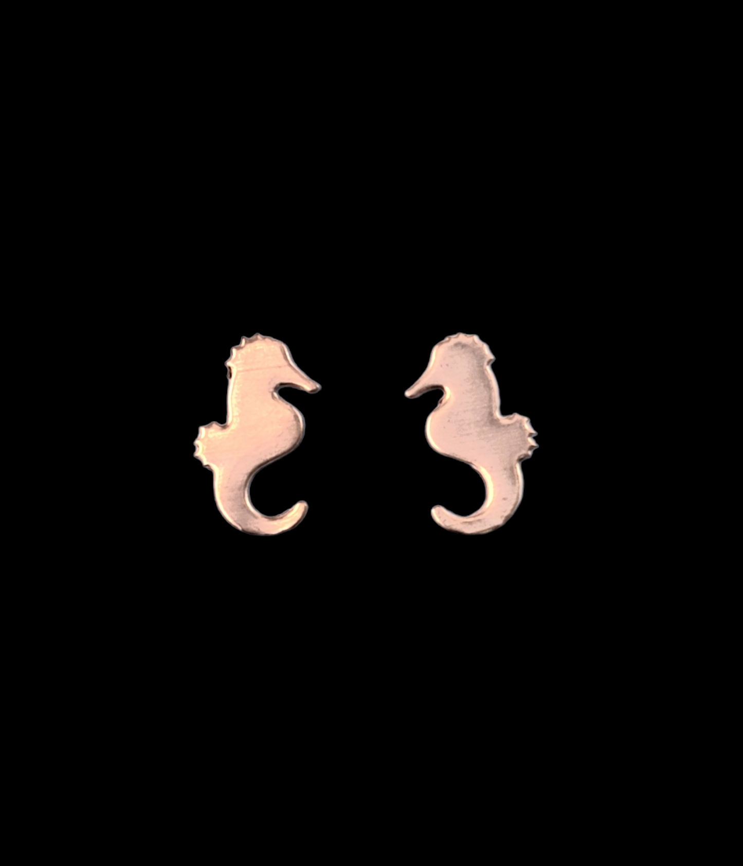 JE0421 Seahorse Metal Earring Balnks