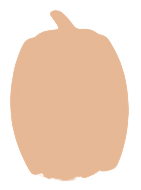 F6079 Pumpkin Metal Blank