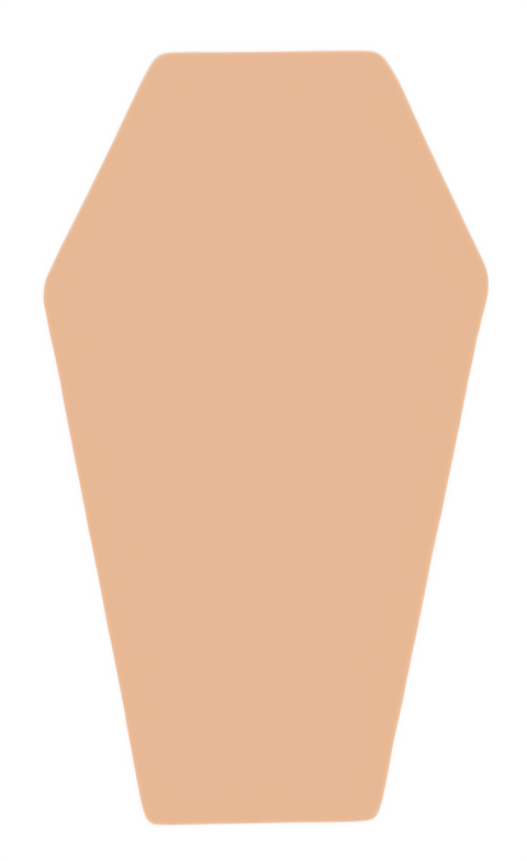 F6081 Coffin Metal Blank