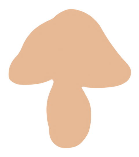 F6088 Mushroom Metal Blank