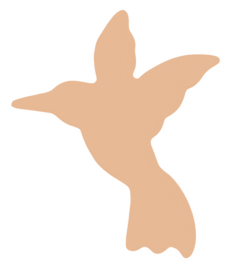 F6111 Hummingbird Metal Blank
