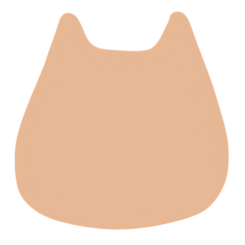 F6114 Cat Head Metal Blank