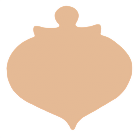 F6178 Ornament Metal Blank