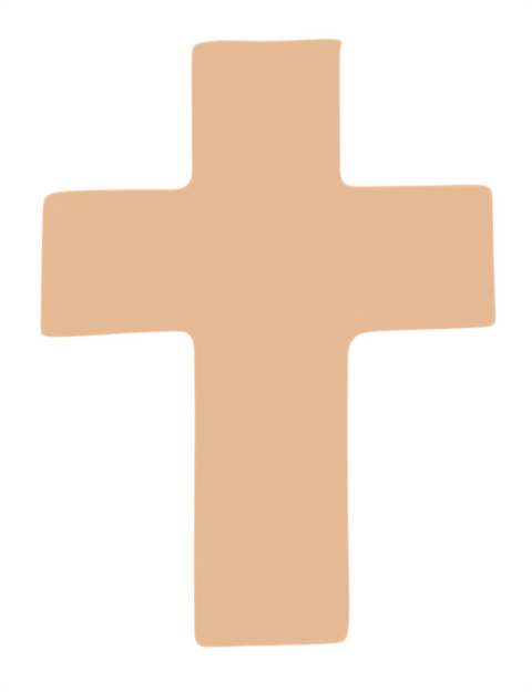 F6211 Cross Metal Blank