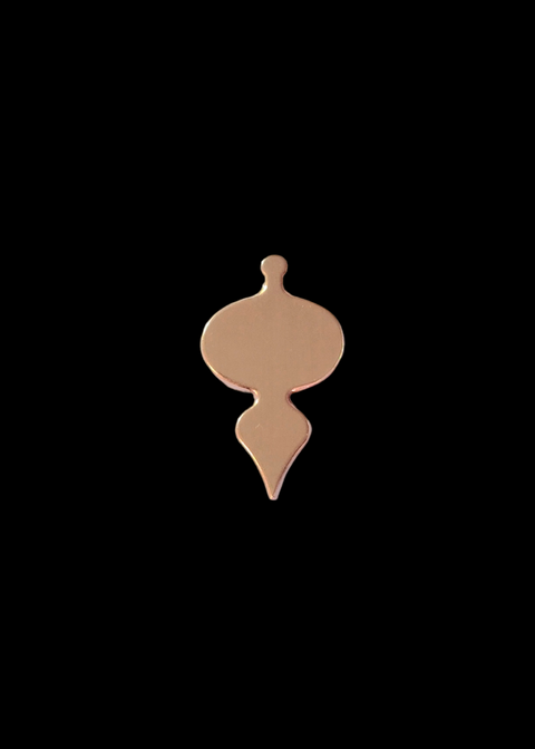 F6221 Ornament Metal Blank