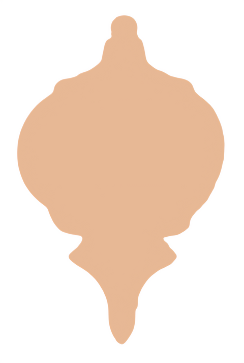 F6269 Ornament Metal Blank