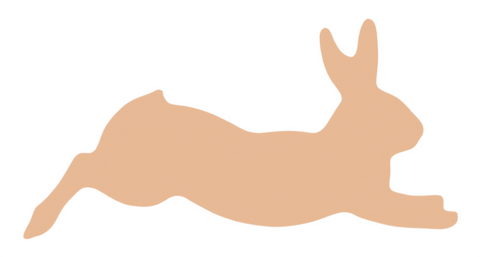 F6297 Rabbit Metal Blank