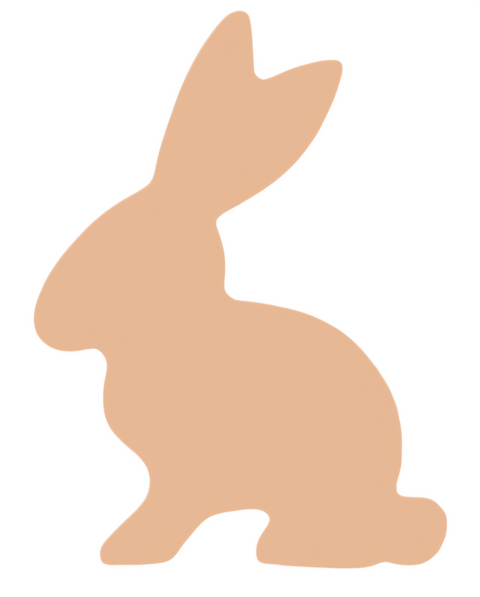 F6311 Bunny Metal Blank
