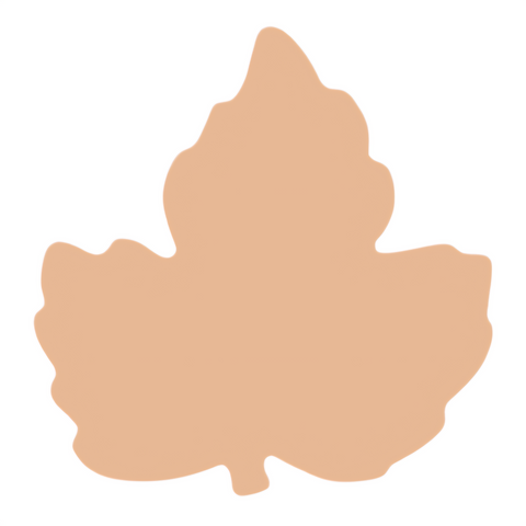 F6367 Leaf Metal Blank