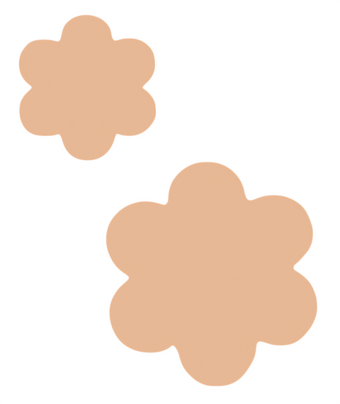 F6395 Flower Metal Blank