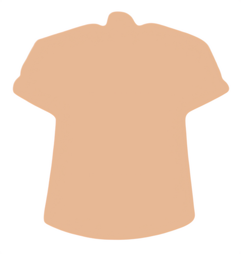 F6406 T-Shirt Metal Blank