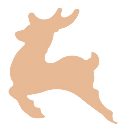 F6520 Reindeer Metal Blank