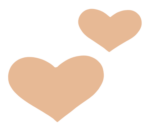 F6549 Heart Metal Blank
