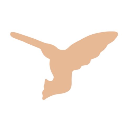 F6576 Hummingbird Metal Blank