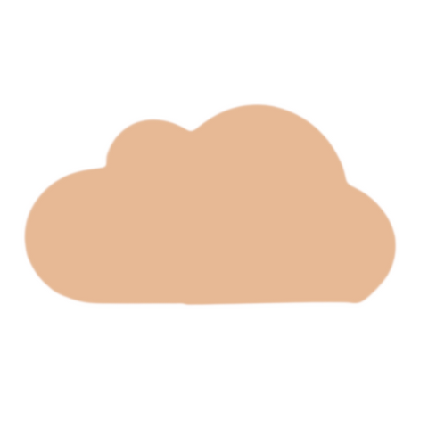 F0079 Cloud Metal Blank