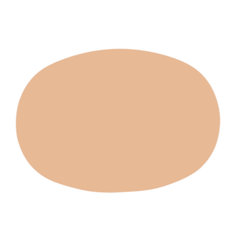 F0803 Jumbo Oval Metal Blank