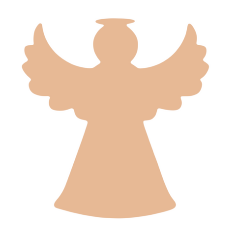 F0809 Jumbo Angel Metal Blank