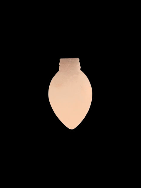 F0831 Jumbo Christmas Bulb Metal Blank