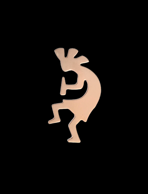 F0837 Jumbo Kokopelli Metal Blank