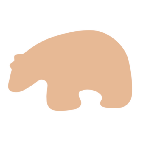 F0087 Bear Metal Blank