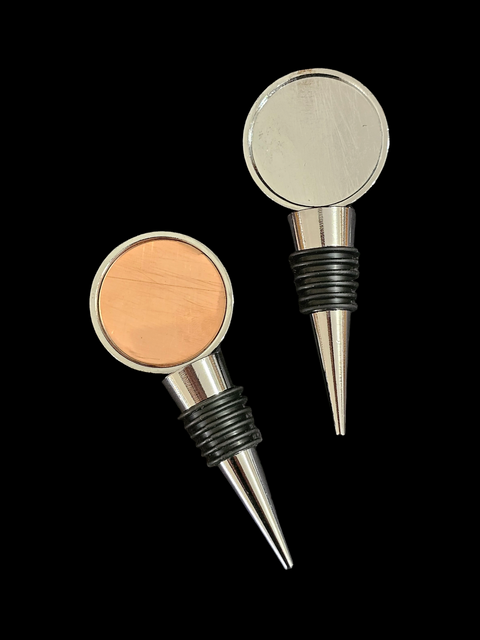 BF-RWS Round Wine Stopper Blankable Finding