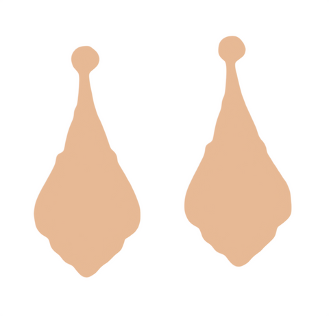 JEGD0009 Metal Earring Blanks