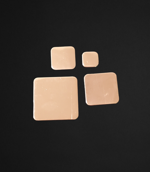T0001 Square Metal Blanks