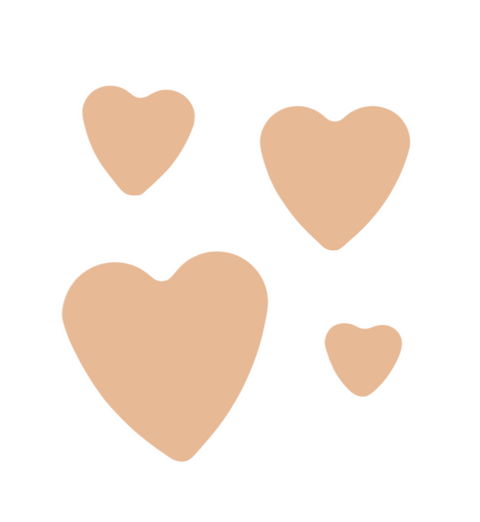 T0013 Heart Metal Blanks