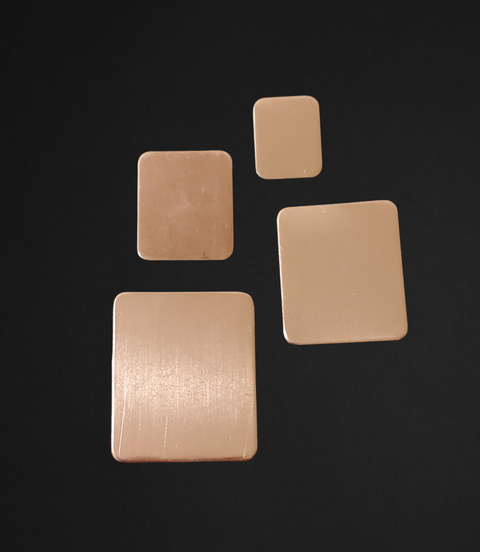 T0017 Rectangle Metal Blanks