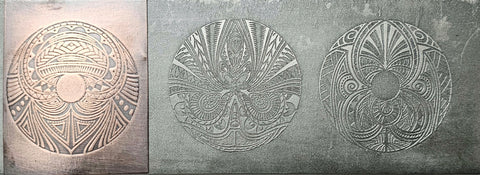 RMP0386 Tribal Mandalas Rolling Mill Plate