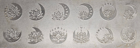 RMP0409 Lotus Moons Rolling Mill Plate