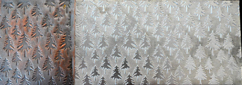 RMP0443 Pine Trees Rolling Mill Plate