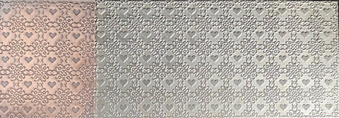 RMP0477 Hearts and Starbursts Rolling Mill Plate