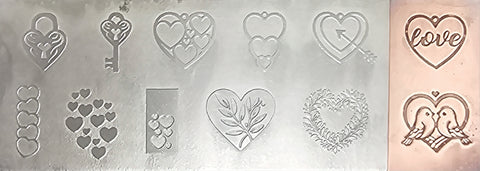 RMP0508 Heart Mix Rolling Mill Plate