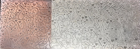 RMP0518 Bunnies and Hearts Rolling Mill Plate