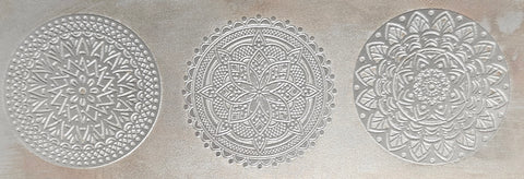 RMP0533 Floral Mandalas Rolling Mill Plate