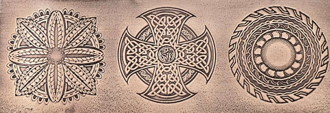 RMP0387 Mandala Harmony Rolling Mill Plate